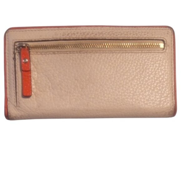 kate spade cream leather wallet - needs to be painted - Picture 3 of 8